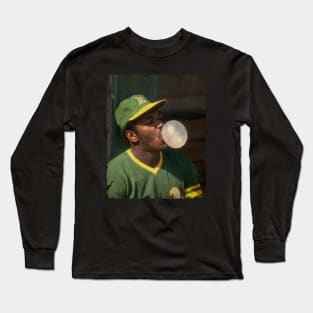 Vida Blue in Oakland Athletics Long Sleeve T-Shirt